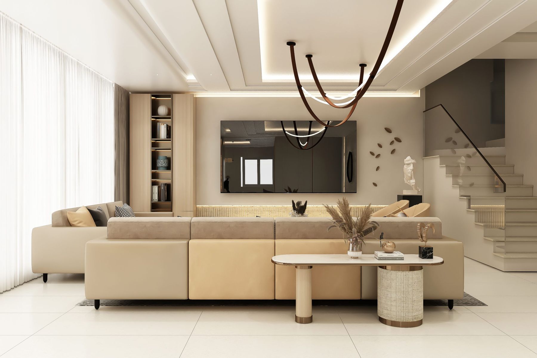 Interiors shaped around light, calm, and comfort.